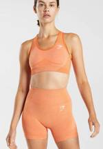 Gymshark Minimal Sports Bra - Apricot Orange