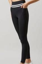 Lilybod Dakota Legging Mono Racer - Womens - Black