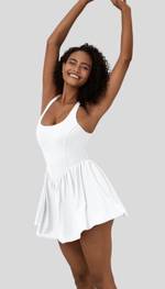 NWT Halara Everyday 2-in-1 Drawstring Pocket Activity Dress (without Tube  Top)