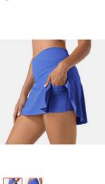 Curved Rise Pocket Nwt Size Hem Skirt Xl 2in Mid Side Halara Mini