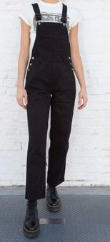 Brandy Melville Black Hayley Overalls - $45 (18% Off Retail) New