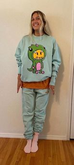 Drew House Green Dino Mascot Sweatshirt Size M - $205 New With