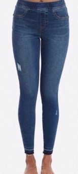 Spanx Distressed Ankle Skinny Jeans, Medium Wash size extra small - $41 -  From J