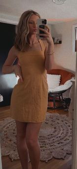 abercrombie linen dress