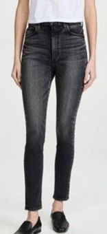 Moussy Vintage Fleetwood Rebirth Skinny High Rise Jeans Black Size