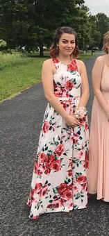 macy's floral prom dress