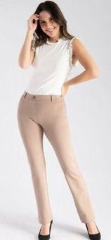 Betabrand Dress Pant Yoga Pants Straight-Leg • Classic sz Medium long