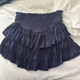 Mustard Seed Navy ruffle skort Photo 0