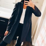 Hillard & Hanson  Grey Long Coat  Photo 0