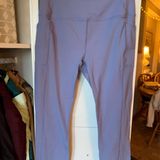 Rbx Active  Leggings Ankle Length Lilac Periwinkle Purple Photo 0