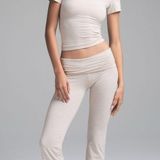 SKIMS Cotton Jersey Fold-Over Pant Photo 0