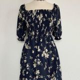 Sweet Rain Floral Off The Shoulder Smocked Dress Photo 0