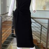 Nookie Lust One Shoulder Midi Dress In Black Photo 0