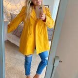 Jessica Simpson Yellow Rain Coat  Photo 0