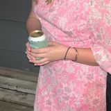 One Shoulder Dress Pink Size 12 Photo 0