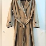 STYLISH Double Breasted Long Trench Coat Photo 0