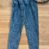 Sézane High Waist Denim Jeans Photo 0