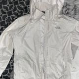 The North Face White Wind Breaker Photo 0