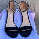 Madden Girl  Beela Black Strap Sandal Heels Size 8 Photo 0