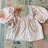 English Factory  Top Puff Sleeve Pink Photo 0