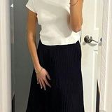 Versace Vintage Gianni Black Midi Skirt Photo 0