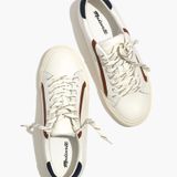 Madewell Sidewalk Low-Top Sneakers in Leather and Suede Size 9 Photo 0