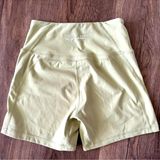 Alphalete  light green spandex shorts sz S Photo 0