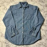 Guess Vintage Jeans Women's Denim Shirt Small Made in HK Button-Down Photo 0
