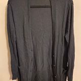 EXPRESS Black Button Up Cardigan Sweater Photo 0