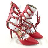Wild Diva Womens Heels D'orsay Studded Criss Cross Photo 0