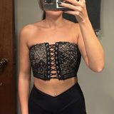 Victoria's Secret Lace Corset Top Photo 0