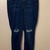 Lane Bryant Distressed Skinny Jeans, 18 Photo 0