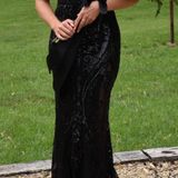 Jovani Black Formal Prom Dress Photo 0
