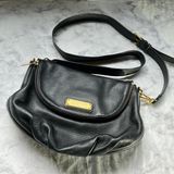 Marc by Marc Jacobs Natasha Black Leather Crossbody Bag Photo 0