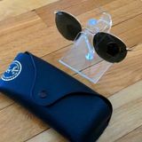 Ray-Ban Round Metal Sunglasses Gold/green Photo 0