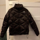 The North Face  550 Down Puffer Coat Jacket Women’s M Brown Photo 0