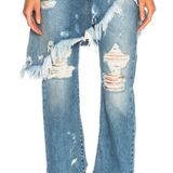 R13 Double Classic Denim Skirt Jeans Photo 0