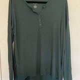 American Eagle soft and sexy oversized henley Photo 0