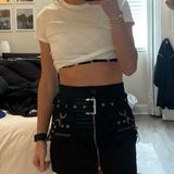 Carmar Denim Skirt Photo 0