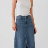 Gap Denim Midi Skirt Photo 0