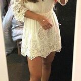 BCBGMAXAZRIA White Sundress Photo 0