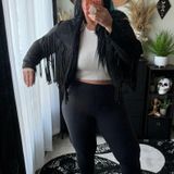 SheIn Fringe jacket Photo 0