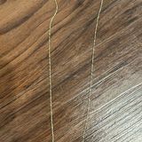 Princess Polly Gold necklace with white stone () Photo 0