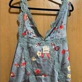 Free People intimately Pearl Blue Combo Camisoles size S Photo 0
