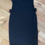 Rachel Roy Rachel  Black Sheath Sleeveless Dress XS Photo 0
