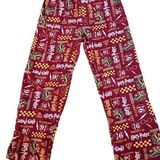 Harry Potter  Lounge Pants Womens Large Gryffindor Wizarding World Universal Photo 0