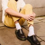Dr. Martens Dr Marten Black Platform Mules Photo 0