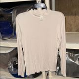 H&M  Cream Ribbed Turtleneck long sleeve Photo 0