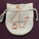 Tiffany & Co. 925 Silver Open Heart Necklace Photo 0