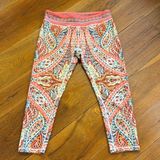 Nanette Lepore Cropped Paisley Leggings Photo 0